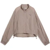 Puma Damen Jacke HER Relaxed Full-Zip Woven Jacket 691887-88 S - Sandstone - S