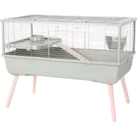 Zolux NEOLIFE 100 Käfig für Meerschweinchen, grün