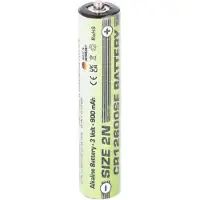 AccuCell Ersatzbatterie passend für Sanyo Batterie CR12600SE Size 2N, FDK CR12600SE 3 Volt 900mAh Alkaline