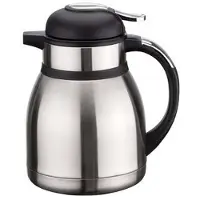 CS Kochsysteme Isolierkanne CS KOCH-SYSTEME "Passau", silber (silberfarben), 1,5 l, Edelstahl, Kannen, Isolierkanne
