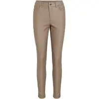 Vila Visarah Beschichtete Slim-fit-hose