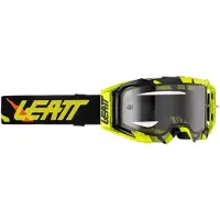 ItalyRacing Velocity 5.5 Goggle Tiger Light Grey 58% - Fluo Yellow/Black Smoked Mirror Grey Lens