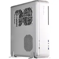 Silverstone SST-FTZ01S Fortress Mini-ITX Gehäuse - silber