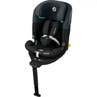 Maxi-Cosi Emerald 360 S i-Size, Autositz 360 Grad drehbar, 0–12 Jahre (40–150 cm), FlexiSpin-Drehung, 4 Liegepositionen, G-CELL, Tonal Black