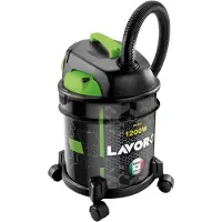 Lavor Rudy 1200 S, 1200 W, Trommel-Vakuum, Trocken&Nass, Kombi, 20 l, Stoff, Schaum