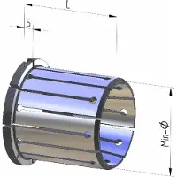 Rohm R-Hülse KFR-01 SPK0 GL 40, D:24,7