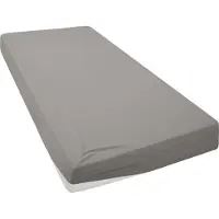 Otto Home Spannbettlaken "Desner", grau, B:140cm L:200cm, Microfaser, Obermaterial: 100% Polyester, Bettlaken, Spannbettlaken, Mikrofaser, für Matratzen bis 20cm Höhe, 100% Polyester, Bettlaken