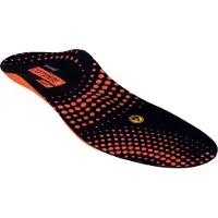 Uvex Komfortfußbett Secosol Complete+ low schwarz/orange 46 - 9479246 - schwarz/orange