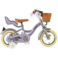 Volare Blossom Kinderfahrrad - Mädchen - 12 Zoll - Lila