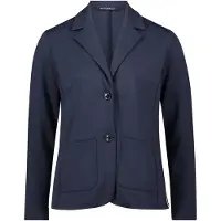 Betty Barclay Kurzblazer "Kurzblazer mit aufgesetzten Taschen", Damen, Gr. 36, blau (dunkelblau), Obermaterial: 48% Viskose CV. 47% Polyester PES. 5% Elasthan EL., Blazer Kurzblazer