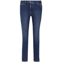 MADELEINE Regular-fit-Jeans "Jeans Slim-Fit Jeans mit Kettendetail" Kettendetail