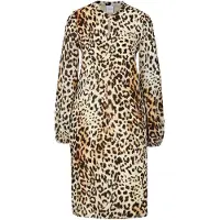 MADELEINE Midikleid "Midikleid Druckkleid mit Animal-Print" Shiftform