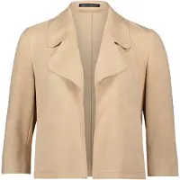 Betty Barclay Blazer-Jacke mit Reißverschluss in Beige | Gr.: 48