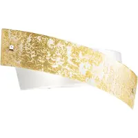 Gea Luce - Camilla - Goldwandleuchte 2XE14 max 2X28W IP20 - LED-Wandleuchte im modernen Design 54x20cm