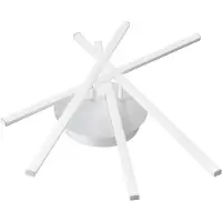 Gea Luce Tullia P/3 LED-Deckenleuchte, 4000 K, 30 W, 1700 lm, in satiniertem, weißem Aluminium und opalfarbenem Silikon, modernes Design für Innenräume, IP20 - Gealuce