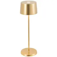 Zafferano Olivia Pro LED-Akkuleuchte-Goldgelb-mit LED (2200K/2700K/3000K)