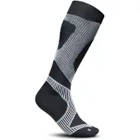 Bauerfeind Sports - Run Performance Compression Socks - Laufsocken Gr 42-45 - Wade M grau