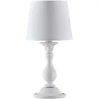 Bonetti Illumina Shabby Chic Lampe Lucca Weiß 1 Licht E14