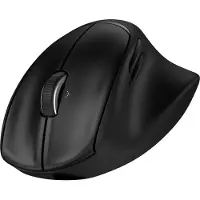 HP Geneigte ergonomische Maus 725M, Rechts, RF Wireless + Bluetooth, 6000 DPI, Schwarz