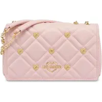 Moschino Crossbody Bags - Shoulder bag with stud details - Gr. unisize - in Gold - für Damen
