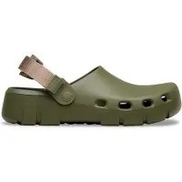 Birkenstock - Birki Flow Tex EVA - Sandalen Gr 45 - Regular oliv