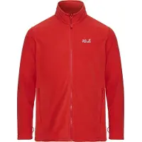 Jack Wolfskin - Taunus 100 Fullzip - Fleecejacke Gr XL rot