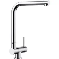 BLANCO LARESSA-F Hebel rechts, Messing galvanisch, chrom, Hochdruck, Standard, Chrom, Messing, Hebelgriffe, Einzelbild, Typ L