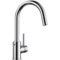 BLANCO Mischer mit verchromter handbrause 521454