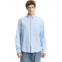 Tom Tailor Langarmhemd gestreift, mit Button-down-Kragen