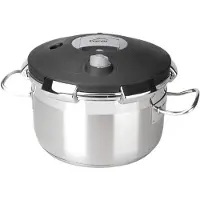 Lacor Chef Luxe 50815 - 15 -Liter -Drucktopf, rostfrei