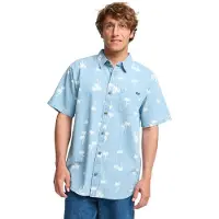 Billabong Funktionshemd "Sundays", Herren, Gr. M, blau (corydalis blau), Obermaterial:52% Baumwolle, 48% Lyocell., Hemden Funktionshemd