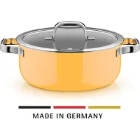 WMF Fusiontec Mineral Pro, Bratentopf, Deckel, 24 cm, langlebiges, kratzfestes M