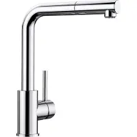 BLANCO Küchenarmatur mit Handbrause MILA-S chrom 521466