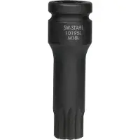 SW-Stahl Steckschlüsseleinsatz 10195L-18L 75mm 25mm 75mm