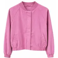 Mazine - Women's Short Cotton Bomber - Freizeitjacke Gr L rosa
