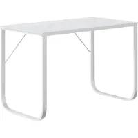 Syfax Computertisch Weiß 110x60x73 cm Holzwerkstoff