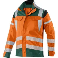 Kübler REFLECTIQ Jacke PSA 2 warnorange/moosgrün 64 - 1207 8340-3765-64 - warnorange/moosgrün