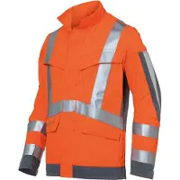 Kübler PROTECTIQ HIGH VIS Jacke arc1 PSA 3 warnorange/anthrazit 102 - 1393 8345-3797-102 - warnorange/anthrazit