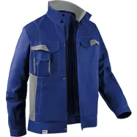 Kübler IMAGE DRESS NEW DESIGN Jacke kornblumenblau/mittelgrau 64 - 1345 3411-4695-64 - kornblumenblau/mittelgrau