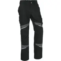 Kübler Activiq Cotton+ Hose Schwarz/Anthrazit 98