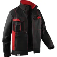 Kübler Image Dress New Design Jacke Schwarz/Mittelrot 44