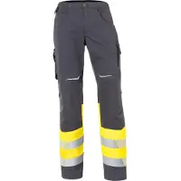 Kübler Hose REFLECTIQ Klasse 1 warngelb/anthrazit Form 2208 Grösse 31