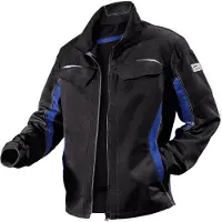 Kübler PULSSCHLAG Jacke schwarz/kornblumenblau 44 - 1324 5353-9946-44 - schwarz/kornblumenblau