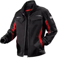 Kübler PULSSCHLAG Jacke schwarz/mittelrot 46 - 1324 5353-9955-46 - schwarz/mittelrot
