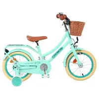 Volare Excellent Kinderfahrrad - Mädchen - 14 Zoll - Grün