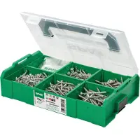 Spax Schraubensortiment R 8902, L-BOXX Mini, WIROX Oberfläche, Senkkopf Innensechsrund, Ø 2 mm, 1 Stück