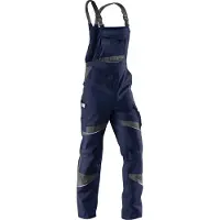 Kübler Herren Latzhose ActiviQ high Gr. 56 dunkelblau/anthrazit