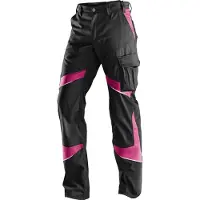 Kuebler Activiq Damenhose, schwarz/pink, Gr. 48