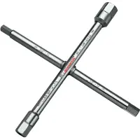 Rothenberger Sanitär-Kreuzschlüssel, 3/8-1",10fach-Funktion - 351043