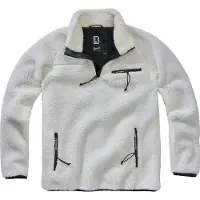Brandit weiches Herren Sweatshirt Weiß